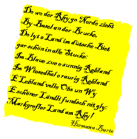 linke Maus=Übersetzung Gedicht von burte